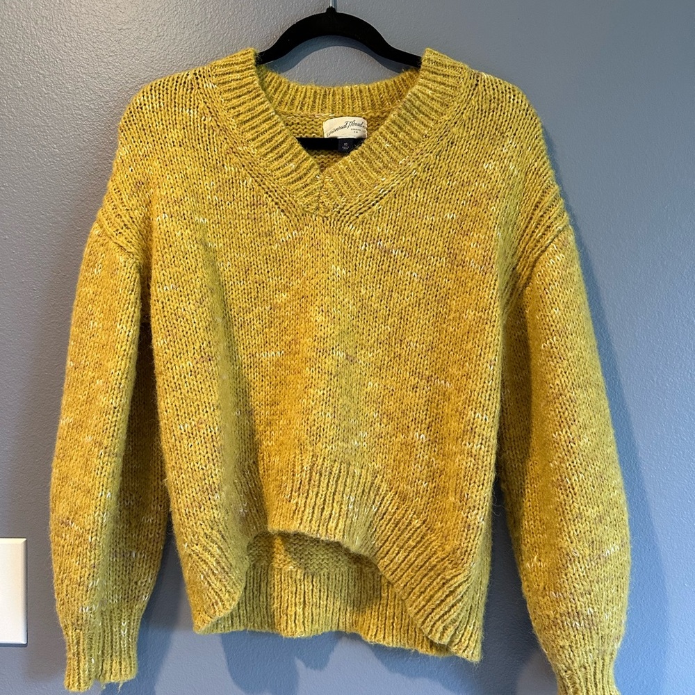 Cozy Yellow Sweater